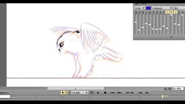 Приземление за 30 минут | The Animation Process | Owl Fly ( thirty-minute work) смотреть онлайн