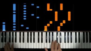 Rammstein- Ohne Dich - Piano version - Synthesia tutorial by Ramac.