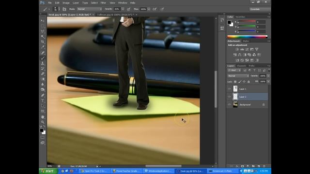 Photoshop CS6 - Copy and Paste Objects Into Another Picture смотреть онлайн