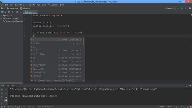 11 - كيفيه انشاء Slider فى ( Python , Tkinter ) لتطبيقات سطح المكتب смотреть онлайн
