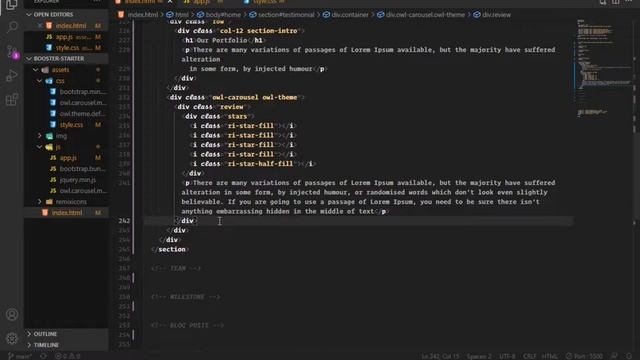 How to make a website design with HTML, CSS and Bootstrap / Bootstrap 5 landing page смотреть онлайн