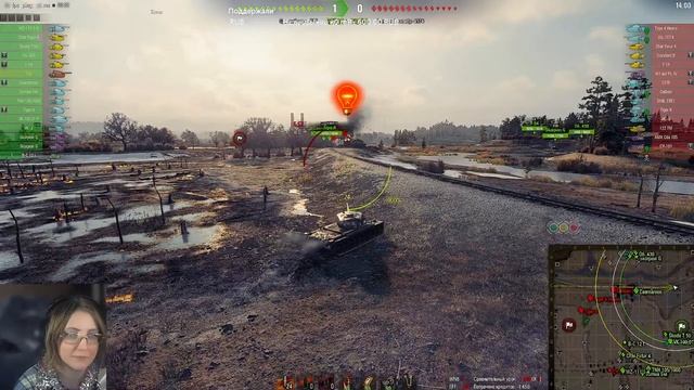 World of Tanks. Ну очень новогодние танки с Вероникой) смотреть онлайн