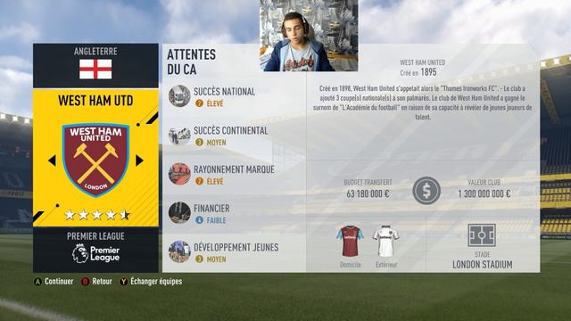 FIFA 18 - CHOISISSEZ MON CLUB EN CARRIÈRE MANAGER ! смотреть онлайн