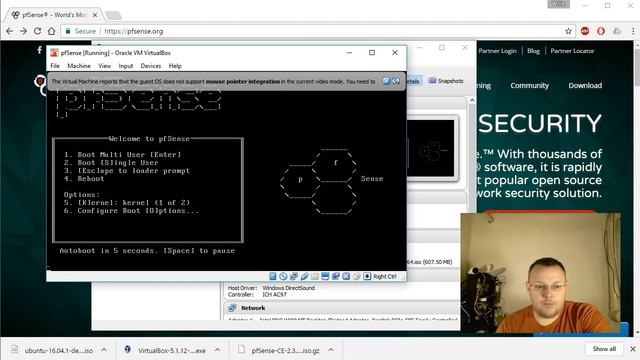 pfSense Setup смотреть онлайн