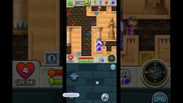 Diamond Quest 2 Egypt Level 4 Walkthrough смотреть онлайн