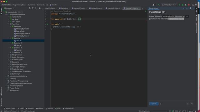 Atomic Kotlin Course - Function смотреть онлайн
