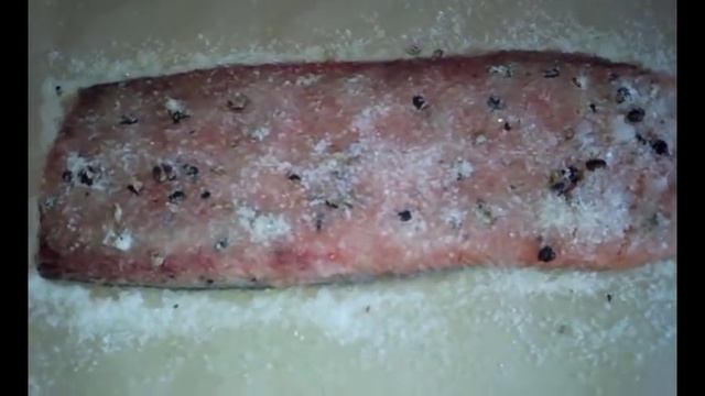 Разделка горбуши. Солю красную рыбку. смотреть онлайн