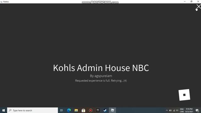 Kohls Admin House Game Ruined With Crash bots For Ever? Aug 23 2021 смотреть онлайн