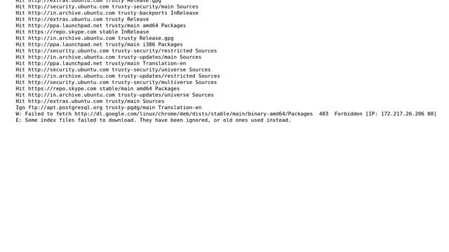 Ubuntu: I receive an error when trying to install Google Chrome смотреть онлайн