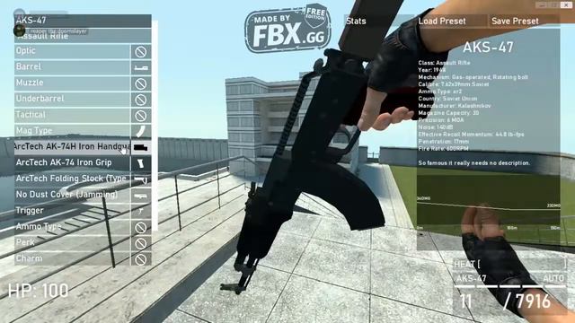 fodeling my gun around with ArcCW смотреть онлайн