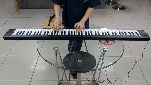 【KONIX】88鍵摺疊式電子鋼琴 MidiStorm смотреть онлайн