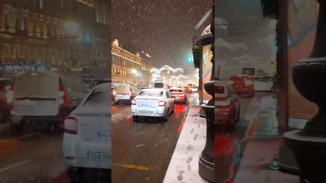 Санкт петербург. невский проспект. 2020 г. 25 декабрь. ночь st.gapparov смотреть онлайн