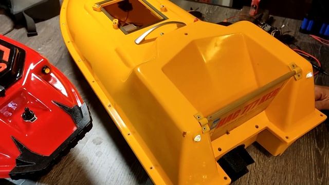 Поддержка водомета с реверсом со 135 прошивки. Установка GPS автопилота на HACKER 777.