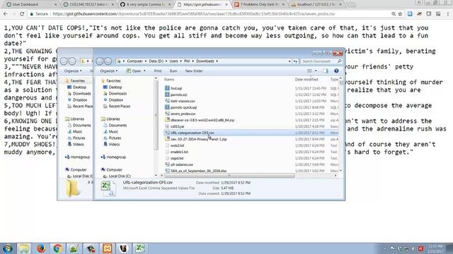 MariaDB/MySQL Exporting the database, Import SQL, and Import CSV смотреть онлайн