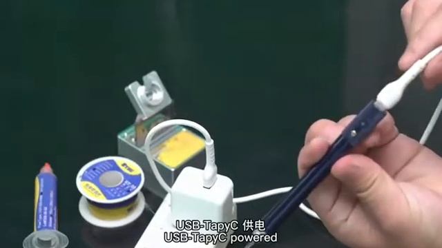 TX001 Portable Jump Wire Soldering Iron Replaceable JBC T210 Welding Iron Tip смотреть онлайн