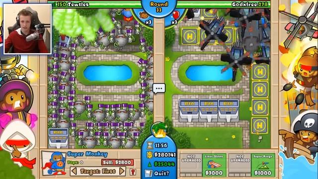Bloons TD Battles | APACHES VS TECH TERRORS - *BATTLE OF THE MACHINES* смотреть онлайн