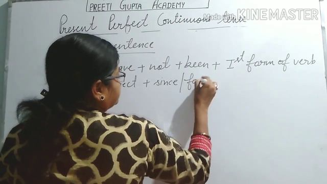 Tense and its kind |Part -4 |Present perfect continuous tense ||English grammar #preetiguptaacadem смотреть онлайн