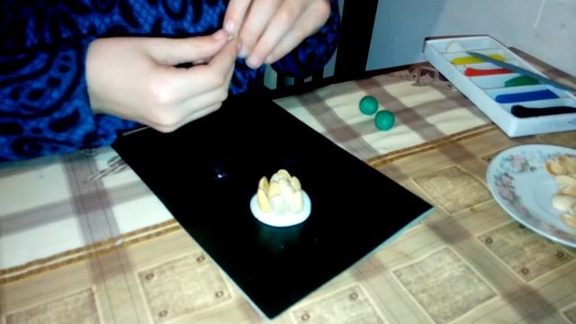 Фисташковый цветок. Поделка из природных материалов. смотреть онлайн