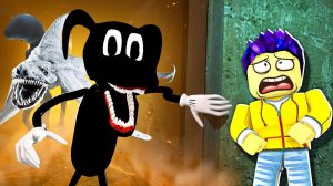 МУЛЬТЯШНЫЙ ПЕС ДЖЕРРИ И СТРАШНЫЕ МОНСТРЫ ГОНЯТСЯ ЗА НАМИ! ОПАСНЫЕ SCP ПРОТИВ ЛЮДЕЙ! БЕЗУМИЕ В ROBLOX