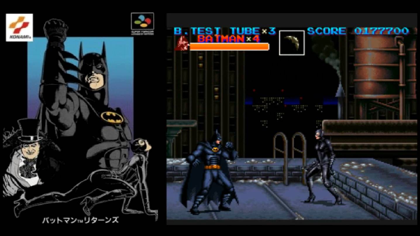 Batman Returns - Beginning ... Видеоклип SNES GAME смотреть онлайн