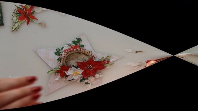 TUTORIAL Step by step / CHRISTMAS CARD from Mariya Chesnokova смотреть онлайн