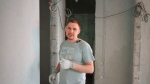 Временное освещение и электроснабжение при ремонте квартиры #электромонтаж #времянка