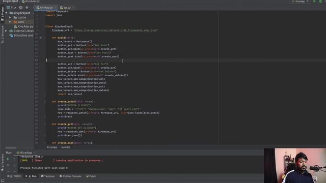 Python Kivy + Firebase | CRUD Operation With Kivy App [Part 2]