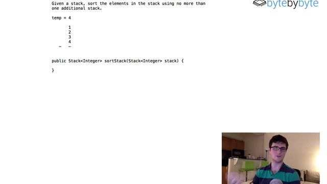 Interview Question: Sort Stacks смотреть онлайн