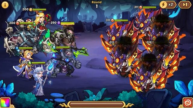 ?Idle Heroes?Самое сложное испытание команды! Скерей или Дасмогэ? смотреть онлайн