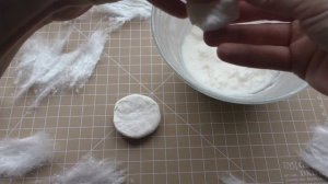 DIY Новогодняя игрушка из ваты! Елочные игрушки. Новогодний Снеговик!