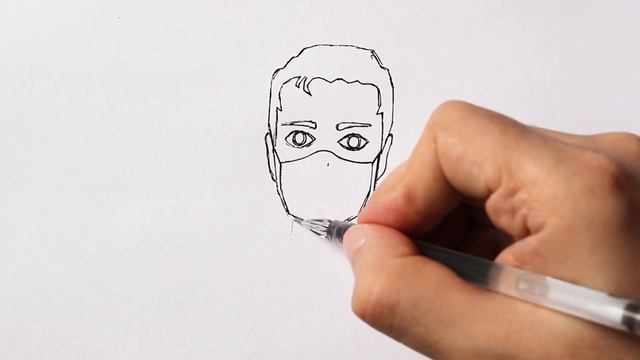 Как нарисовать Доктора легко | Простые рисунки смотреть онлайн