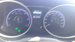 Hyundai IX35 2 л. дизель 184 л.с. разгон 0-100 км/ч