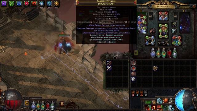 [POE] 3.23 - Double CoC Ft. Rage Vortex Of Berserking (fully Automated), Reverse Chill, Poison EK B