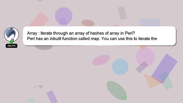 Array : Iterate through an array of hashes of array in Perl? смотреть онлайн