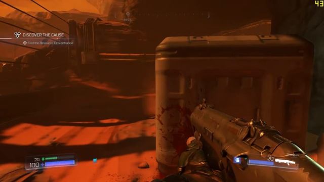 Doom 2016 on Q6600 GTX460 1GB 5GB ddr2 800mhz low 1360x768 смотреть онлайн
