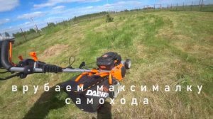 Закуп и тест-драйв: Газонокосилка бензиновая DAEWOO DLM 5500SV