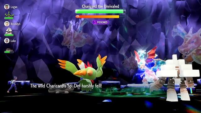 How to SOLO & Farm Charizard The Unrivaled in Pokemon Scarlet and Violet смотреть онлайн