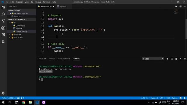 การทำ Redirection File ด้วยภาษา Python: CodeMeng смотреть онлайн