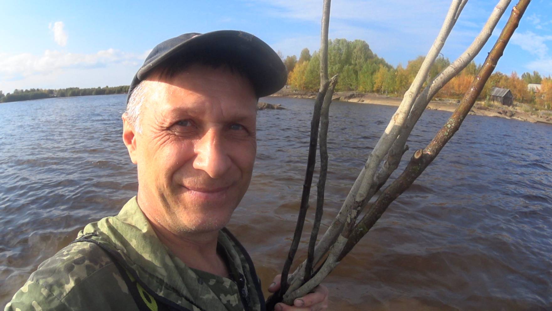 Рыбалка по старинке! Природа Карельского северного берега! смотреть онлайн