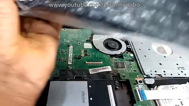 ASUS X554L Laptop: How to Replace the Keyboard | HDD | Battery смотреть онлайн