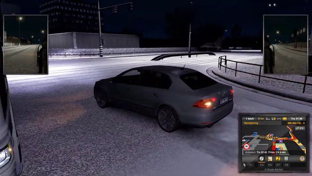 Euro Truck Simulator 2 / Multiplayer [ Part 1 of drive Skoda ] смотреть онлайн
