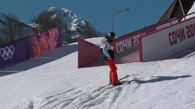 Magnificent Ski Slopestyle Technique As Joss Christensen Wins Gold | Sochi 2014 Winter Olympics