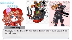 FNaF characters react to ships//Part 2// my AU