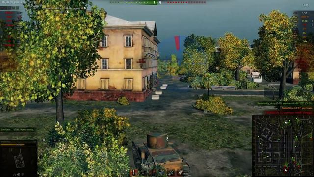 Мастер класс. Легкий танк T1E6, карта - "ЭНСК". Мастер. 4 фрага. смотреть онлайн