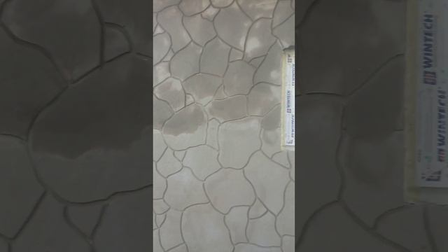 Закончил штукатурить стену. Фасад имитация камня. #имитациякамня #штукатурка #фасад #строительство