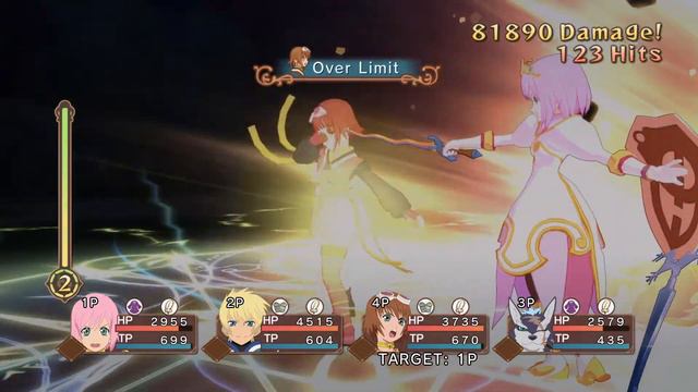 [Tales of Vesperia] Holy Rain + Meteor Storm (Overlimit) смотреть онлайн