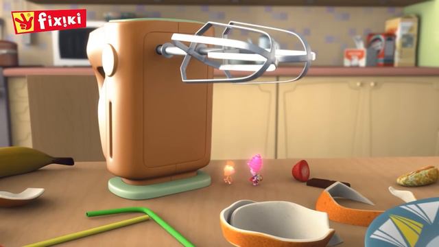 Învățăm electrocasnicele din bucătărie cu echipa fixiki смотреть онлайн