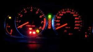 мазда 6 GG тест панели приборов. проверка датчиков на mazda 6