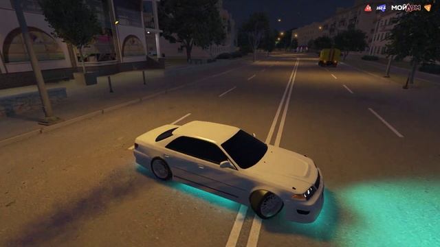 Дрифт на Toyota Mark II смотреть онлайн