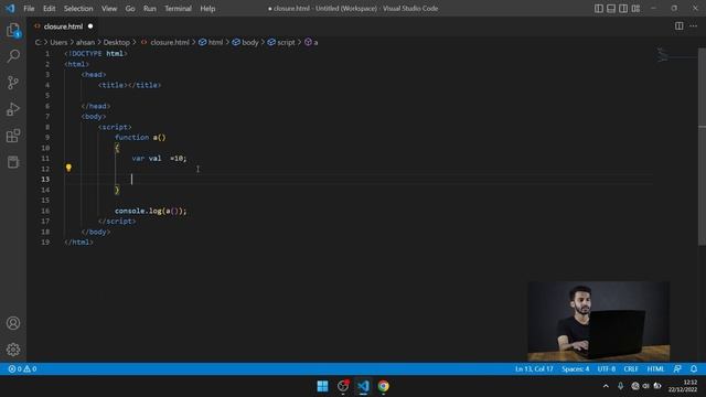 Closure | JavaScript Course | Class 16 смотреть онлайн